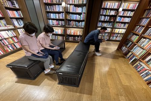 bookstore corner