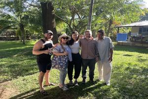 photo with the family